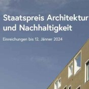 Einreichen: Staatspreis Architektur & Nachhaltigkeit