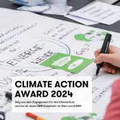 Climate Action Award 2024 – jetzt einreichen!