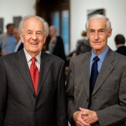 Eberhard Stüber, ehemaliger Vizepräsident und Alfred Stingl, ehemaliger Präsident des Umweltdachverbandes